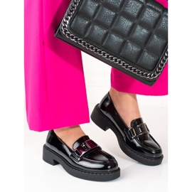 W. Potocki Dámské mokasíny Potocki černé černá 2