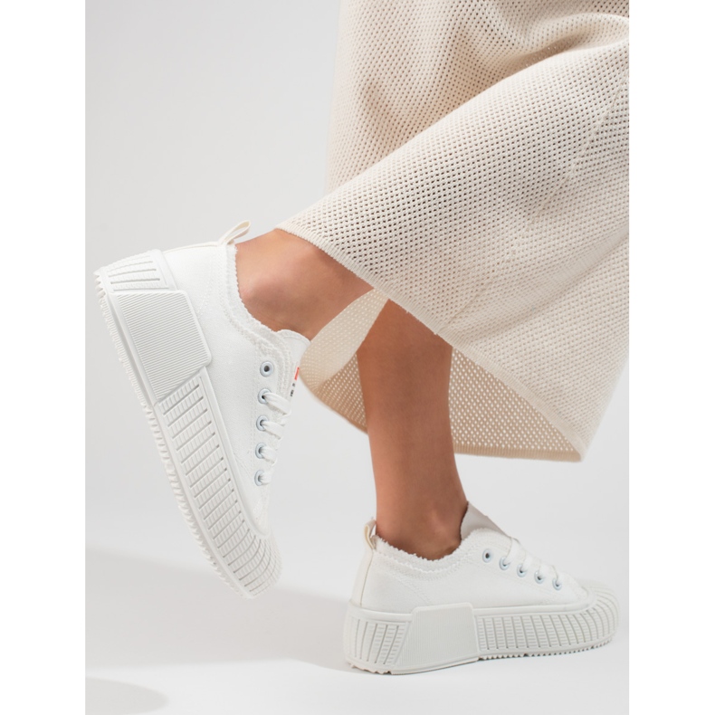 Seastar Dámské nízké tenisky Shelovet bílé bílý 2