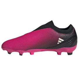 Boty adidas X Speedportal.3 Ll Fg Jr GZ5061 vícebarevný růže a fialové 1