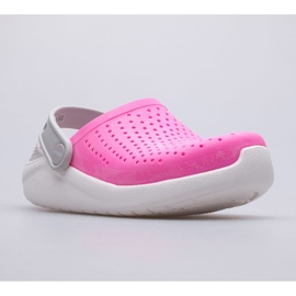Dřeváky CROCS Literide Clog Kids 205964-6QR růžový 1 Dřeváky CROCS Literide Clog Kids 205964-6QR růžový 1