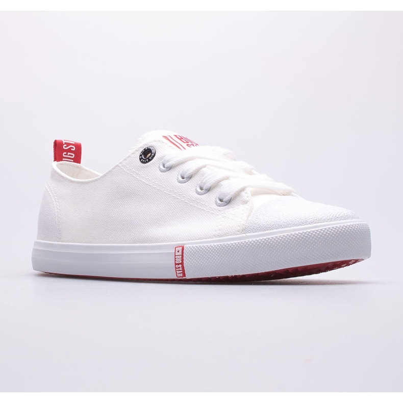 Dámské tenisky Big Star FF274087 bílý červený 1