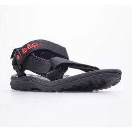 Pánské sandály Lee Cooper LCW-22-34-0945M černý červený 1