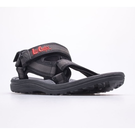 Pánské sandály Lee Cooper LCW-22-34-0942M černá šedá 1