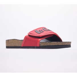 Dámské pantofle Lee Cooper LCW-22-35-1188L černý červený 1