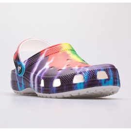 Dřeváky Crocs Tie Dye Graphic Kids 206995-90H vícebarevný 1 Dřeváky Crocs Tie Dye Graphic Kids 206995-90H vícebarevný 1