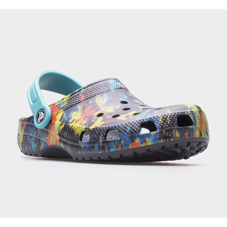 Dřeváky Crocs Tie Dye Graphic Kids 206995-4SW vícebarevný 1