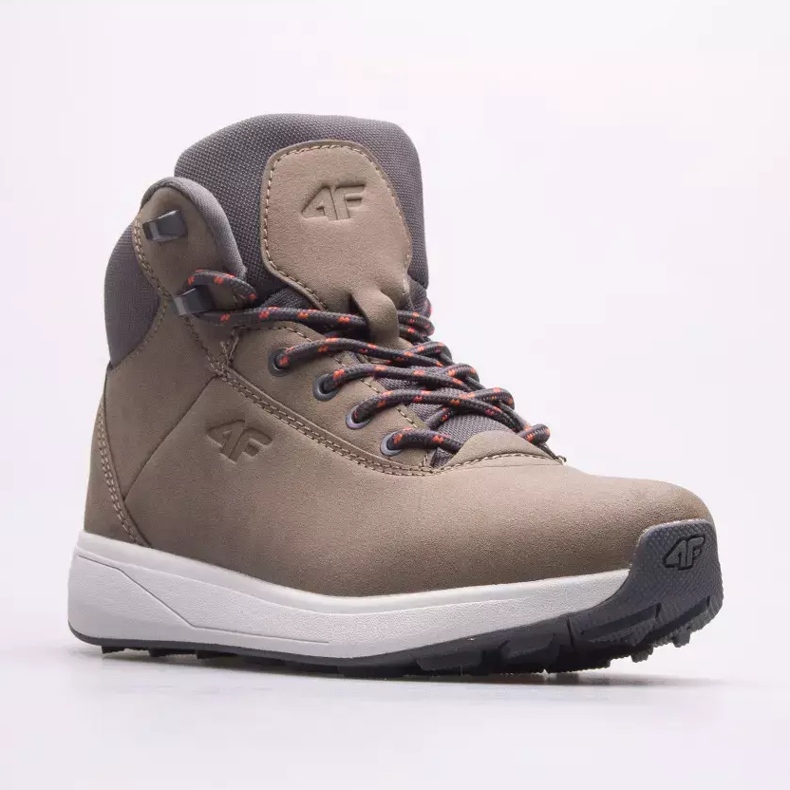 Dětské boty 4F 4FJAW22FWINM005-81S hnědý 2