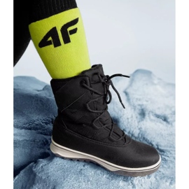Dětské zimní boty 4F 4FJAW22FSBSF005-20S černý 1