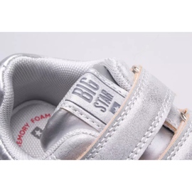 Dětské boty Big Star KK374179 stříbrný šedá 1