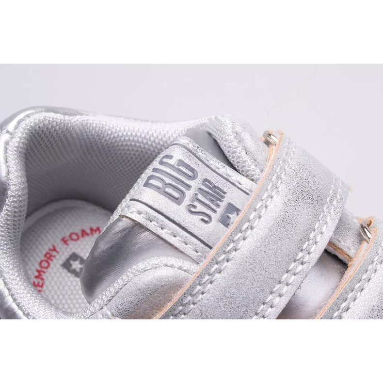 Dětské boty Big Star KK374179 stříbrný šedá 1