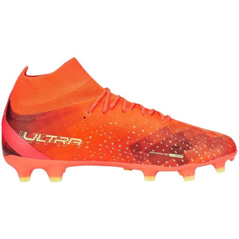 Kopačky Puma Ultra Pro FG/AG M 106931 03 pomerančový pomeranče a červené 1
