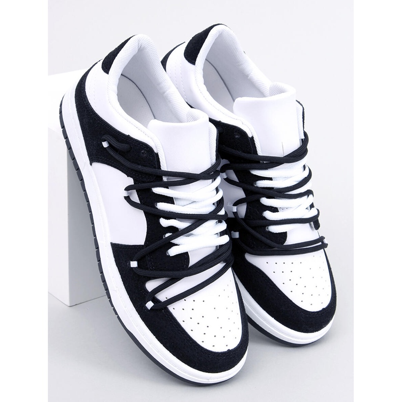 BM Tenisky Panda Hart WHITE/BLACK bílý černá 2 BM Tenisky Panda Hart WHITE/BLACK bílý černá 2