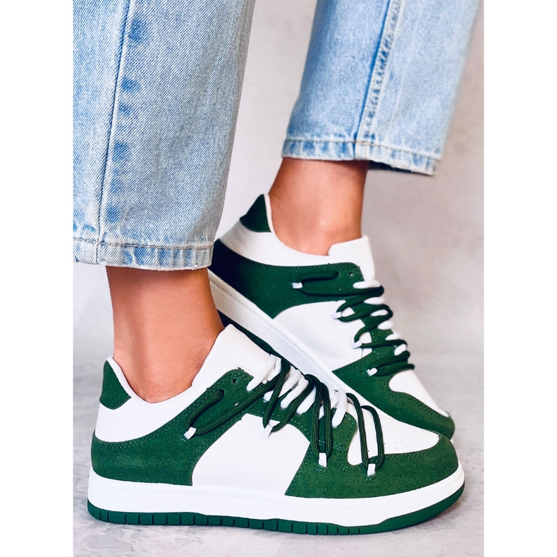 BM Tenisky Hart WHITE/GREEN panda bílý zelený 1