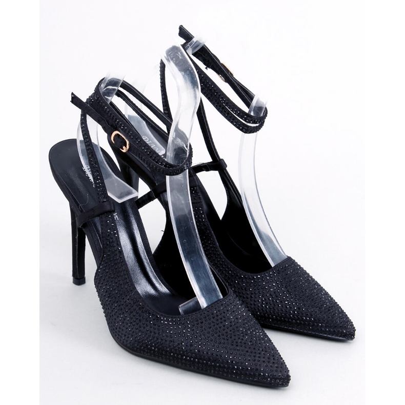 BM Odznaky svázané kamínky Bonnie Black černá 1