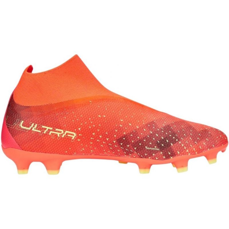 Kopačky Puma Ultra Match+ Ll FG/AG M 107032 03 oranžový pomeranče a červené 1
