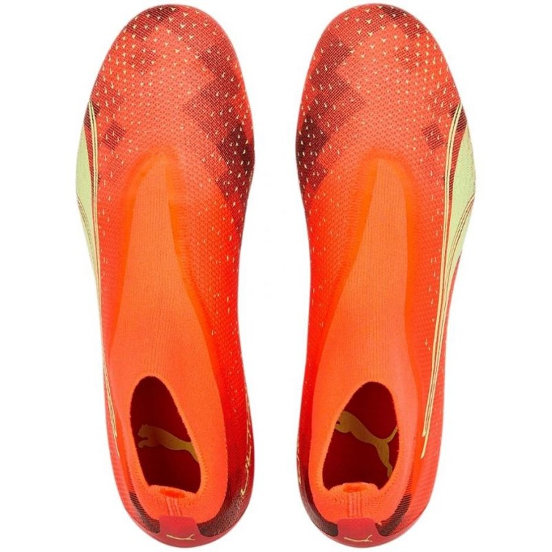 Kopačky Puma Ultra Match+ Ll FG/AG M 107032 03 pomerančový pomeranče a červené 2