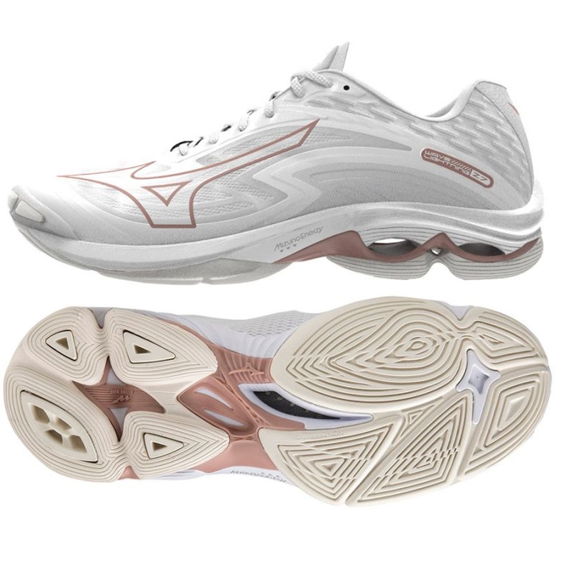 Volejbalové boty Mizuno Wave Lightning Z7 W V1GC220036 bílý bílý 1