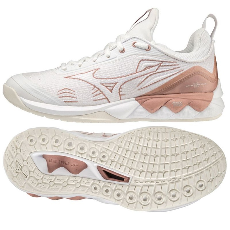 Volejbalové boty Mizuno Wave Luminous 2 W V1GC212036 bílý bílý 1