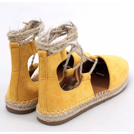 BM Espo Yellow kotníkové espadrilky žluť 1