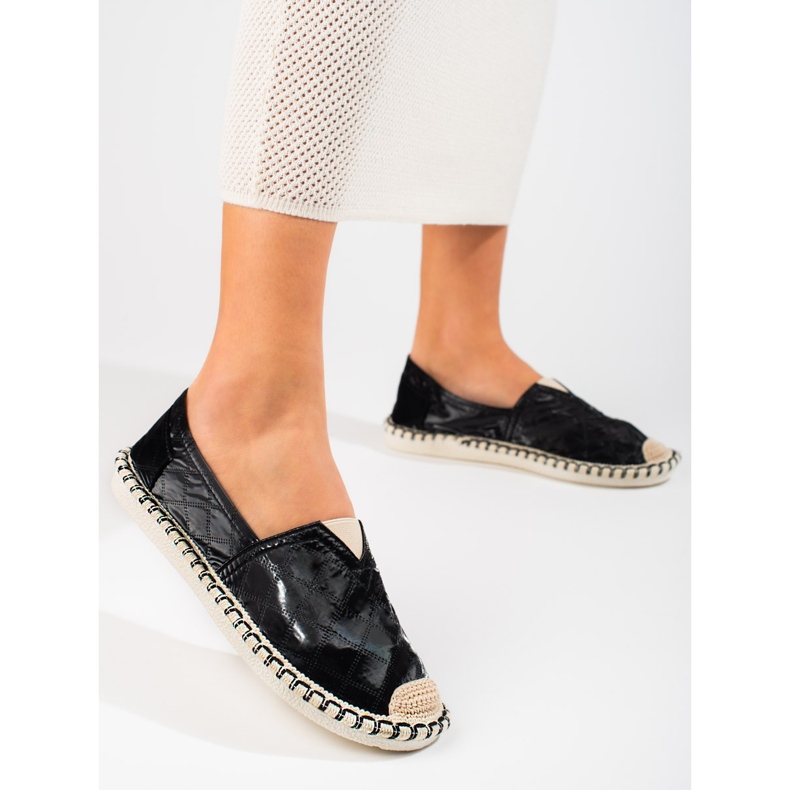 Dámské espadrilky Shelovet černé černá 1 Dámské espadrilky Shelovet černé černá 1