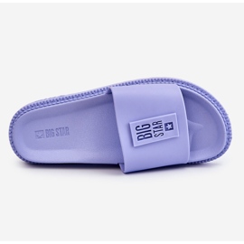 Dámské pantofle Big Star JJ274A304 Violet fialová 1