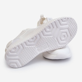 Dámské pohodlné tenisky Memory Foam System Big Star LL274415 White bílý 2 Dámské pohodlné tenisky Memory Foam System Big Star LL274415 White bílý 2
