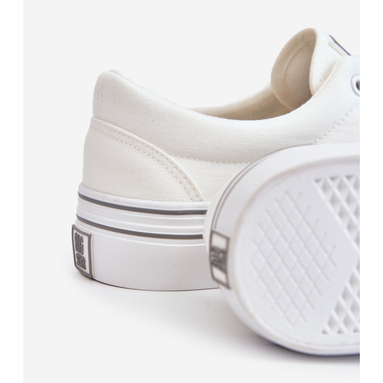 Dámské tenisky na platformě Big Star LL274228 Bílé bílý 1