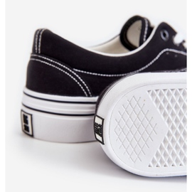 Dámské tenisky na platformě Big Star LL274230 černé černá 2