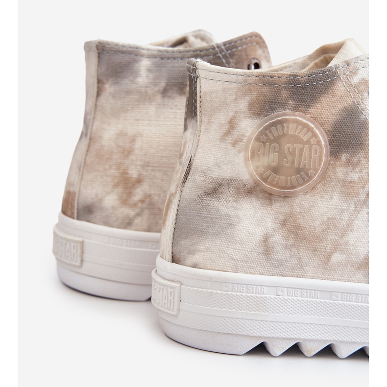 Dámské tenisky Big Star LL274047 bílo-zelené bílý 2