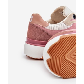 Dámská sportovní obuv Tenisky Big Star LL274438 Růžovo-bílá bílý růžový 1