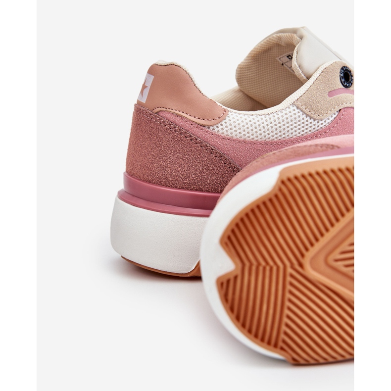 Dámská sportovní obuv Tenisky Big Star LL274438 Růžovo-bílá bílý růžový 1