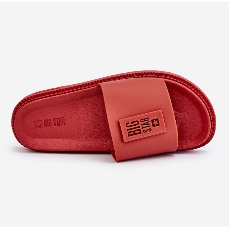 Dámské pantofle Big Star LL274430 Červené 1
