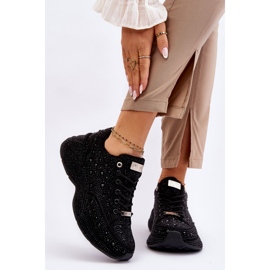 Dámské Tenisky na platformě GOE JJ2N4058 Black černá 11