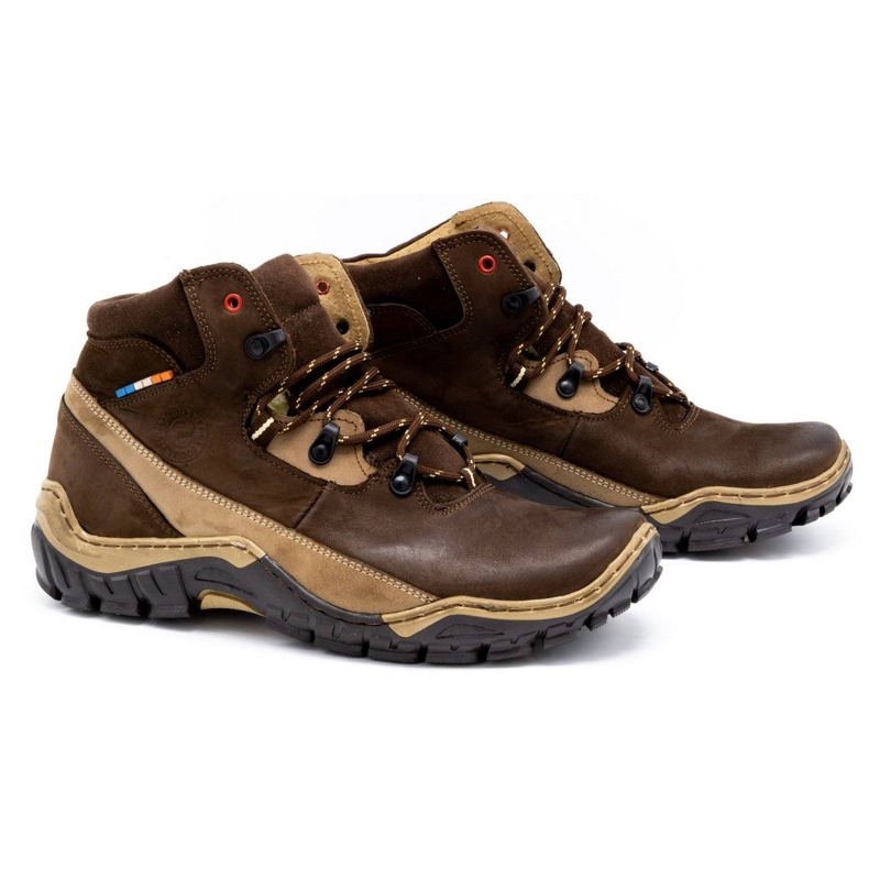 Olivier Pánské zimní boty 134GT hnědé hnědý 2