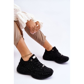 Dámské Tenisky na platformě GOE JJ2N4058 Black černá 4
