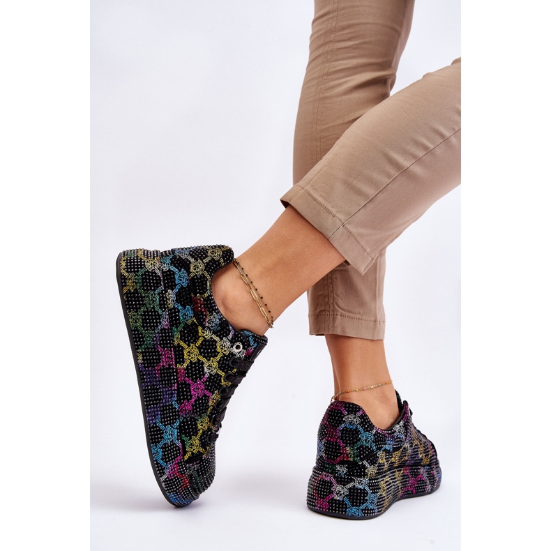 Dámská sportovní obuv s tryskami GOE LL2N4010 černá 2 Dámská sportovní obuv s tryskami GOE LL2N4010 černá 2