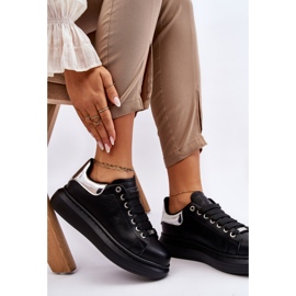 Dámská sportovní obuv GOE LL2N4012 černo-stříbrná černá 2