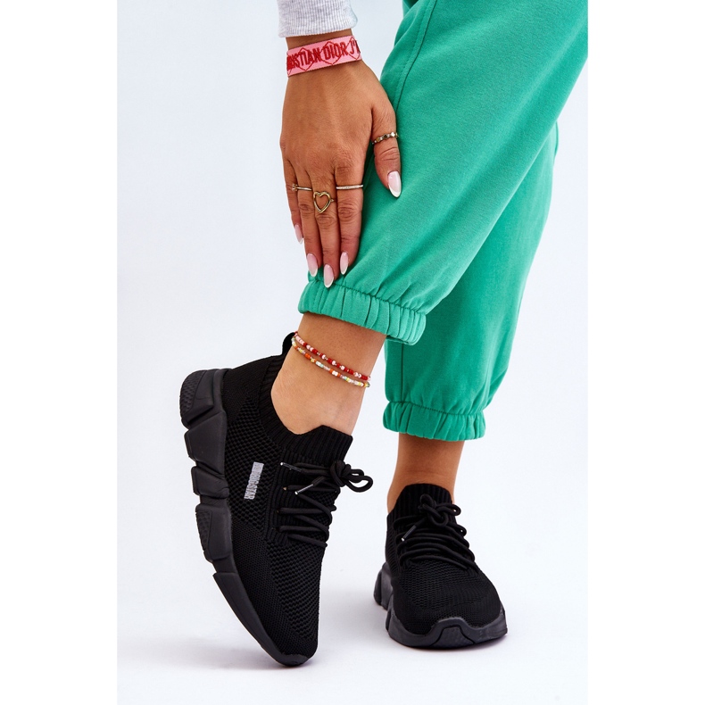 Dámské lehké tenisky Memory Foam System Big Star JJ274269 Black černá 1