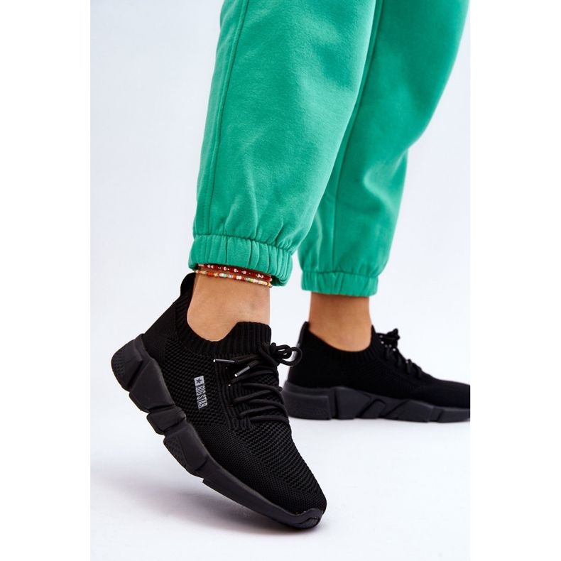 Dámské lehké tenisky Memory Foam System Big Star JJ274269 Black černá 2