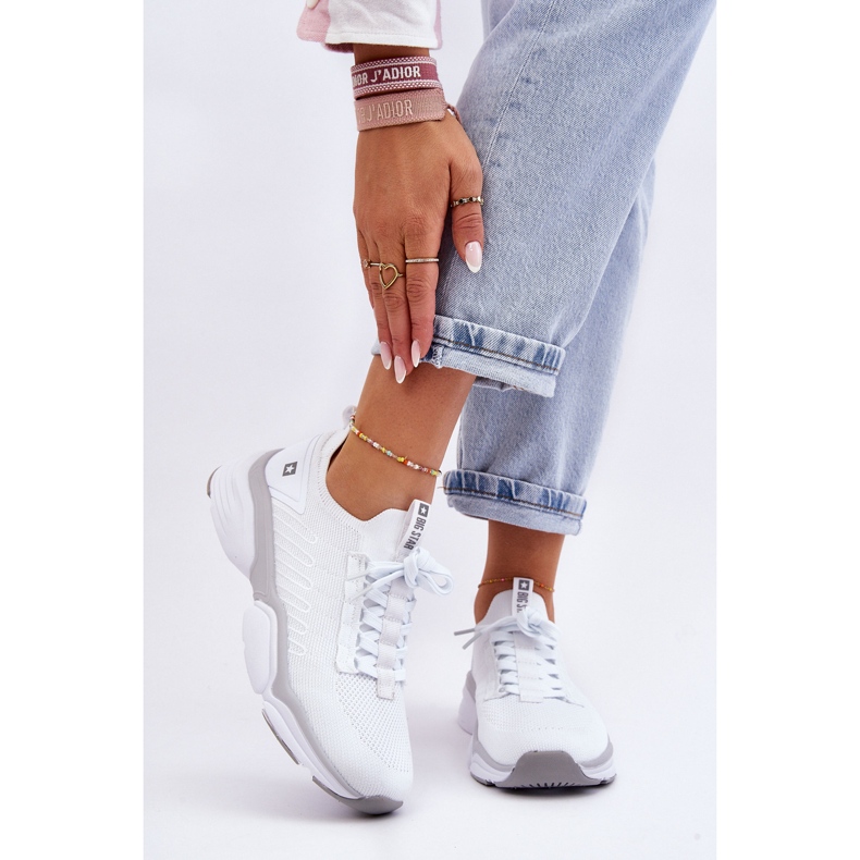 Dámské nazouvací sportovní boty Memory Foam System Big Star LL274A142 White bílý 2