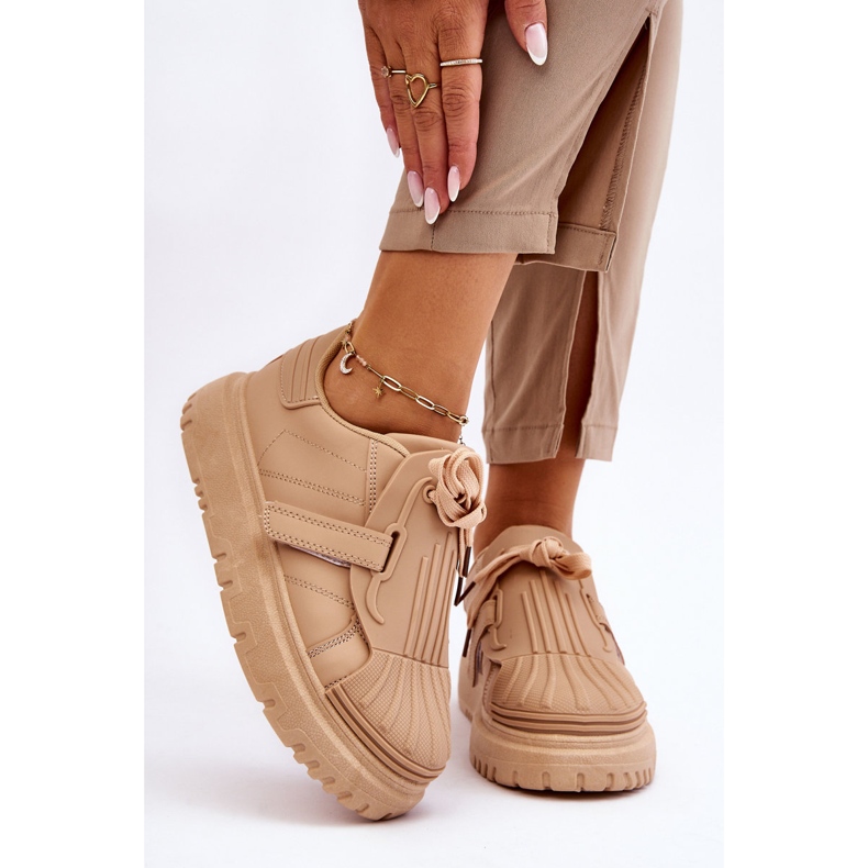 PG1 Dámská módní sportovní obuv Béžová Genesis béžový 1 PG1 Dámská módní sportovní obuv Béžová Genesis béžový 1