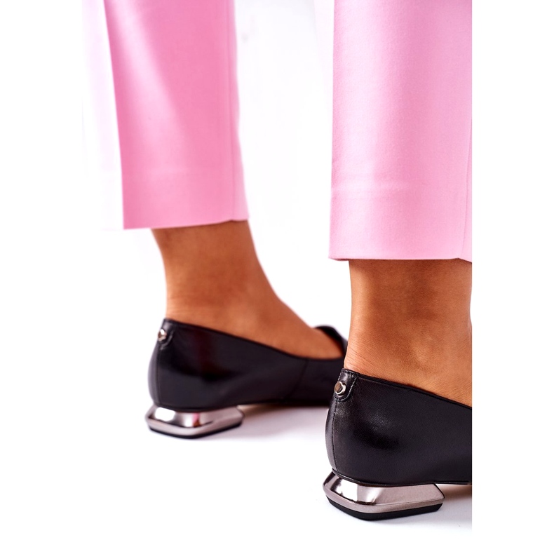 Dámské brogues Laura Messi Black 2074 černá 2