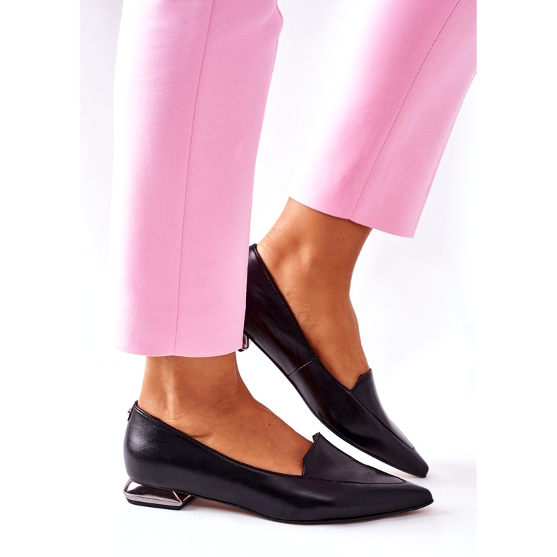 Dámské brogues Laura Messi Black 2074 černý 1