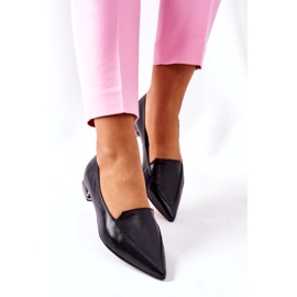 Dámské brogues Laura Messi Black 2074 černý 3