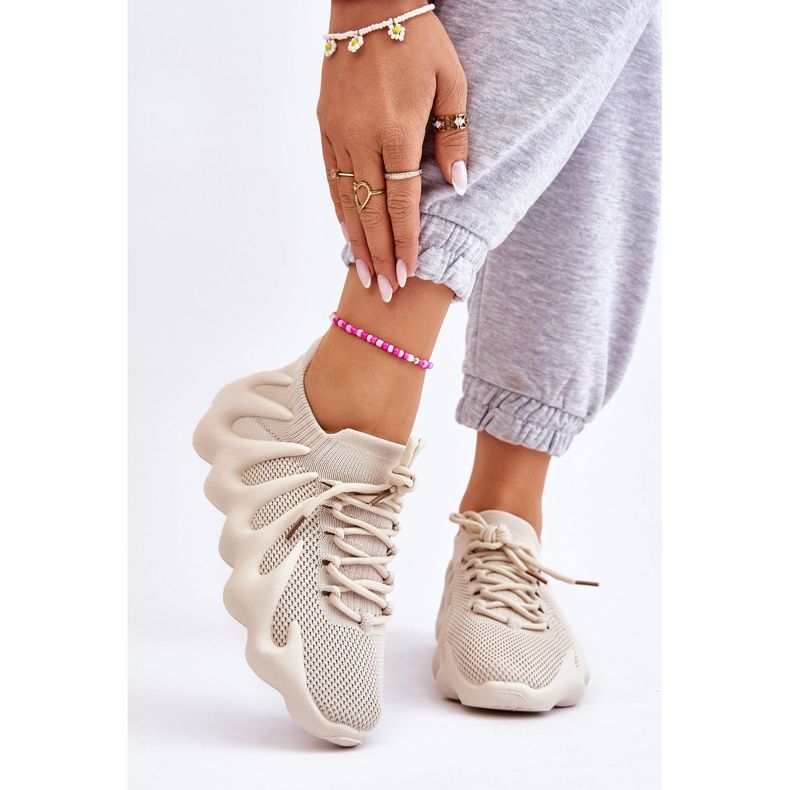 PG1 Dámské nazouvací tenisky Béžová Myles béžový 1