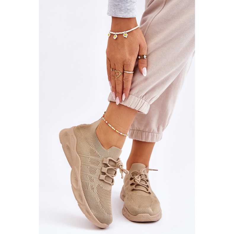 PG1 Ellison dámská nazouvací sportovní obuv béžová béžový 1