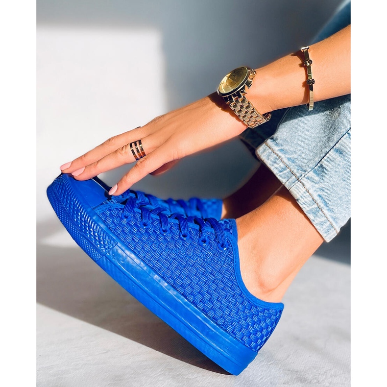 Pevné barevné tenisky Sears Blue modrý 2