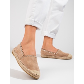 Dámské béžové espadrilky Vinceza béžový 1