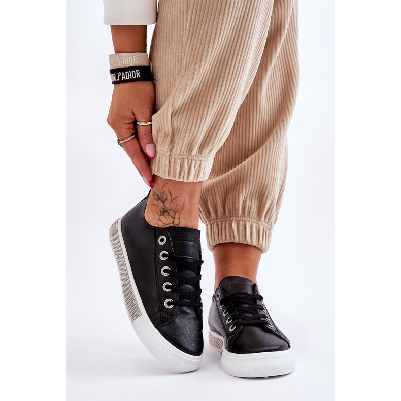 Dámské Nízké Tenisky S Jets Černobílé Demira bílý 1