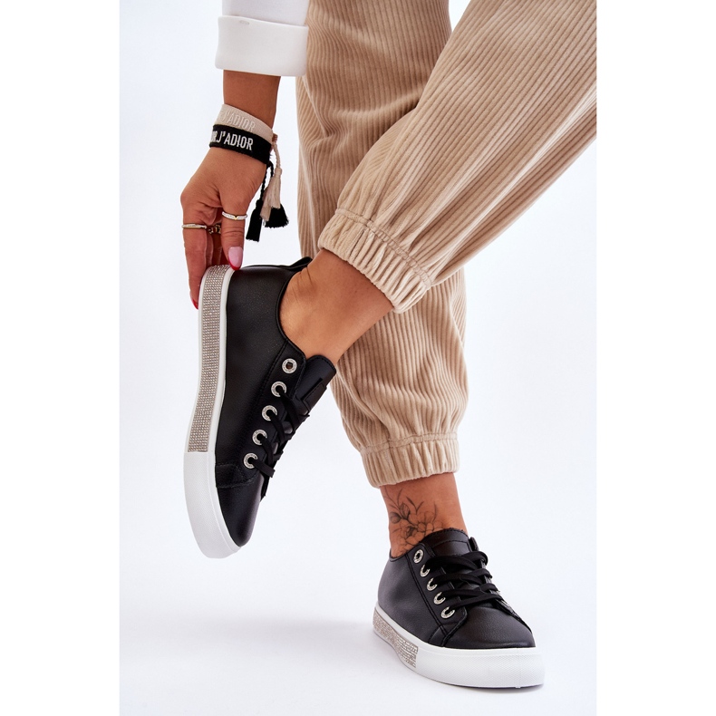 Dámské Nízké Tenisky S Jets Černobílé Demira bílý 2